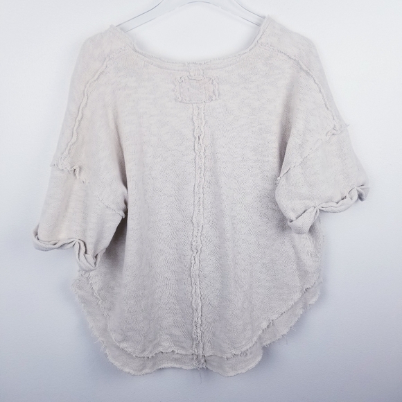 FP We The Free Cream North Shore Tee Medium - Picture 4 of 12